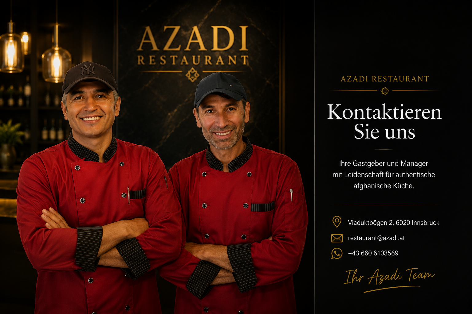 Kontakt Azadi Restaurant